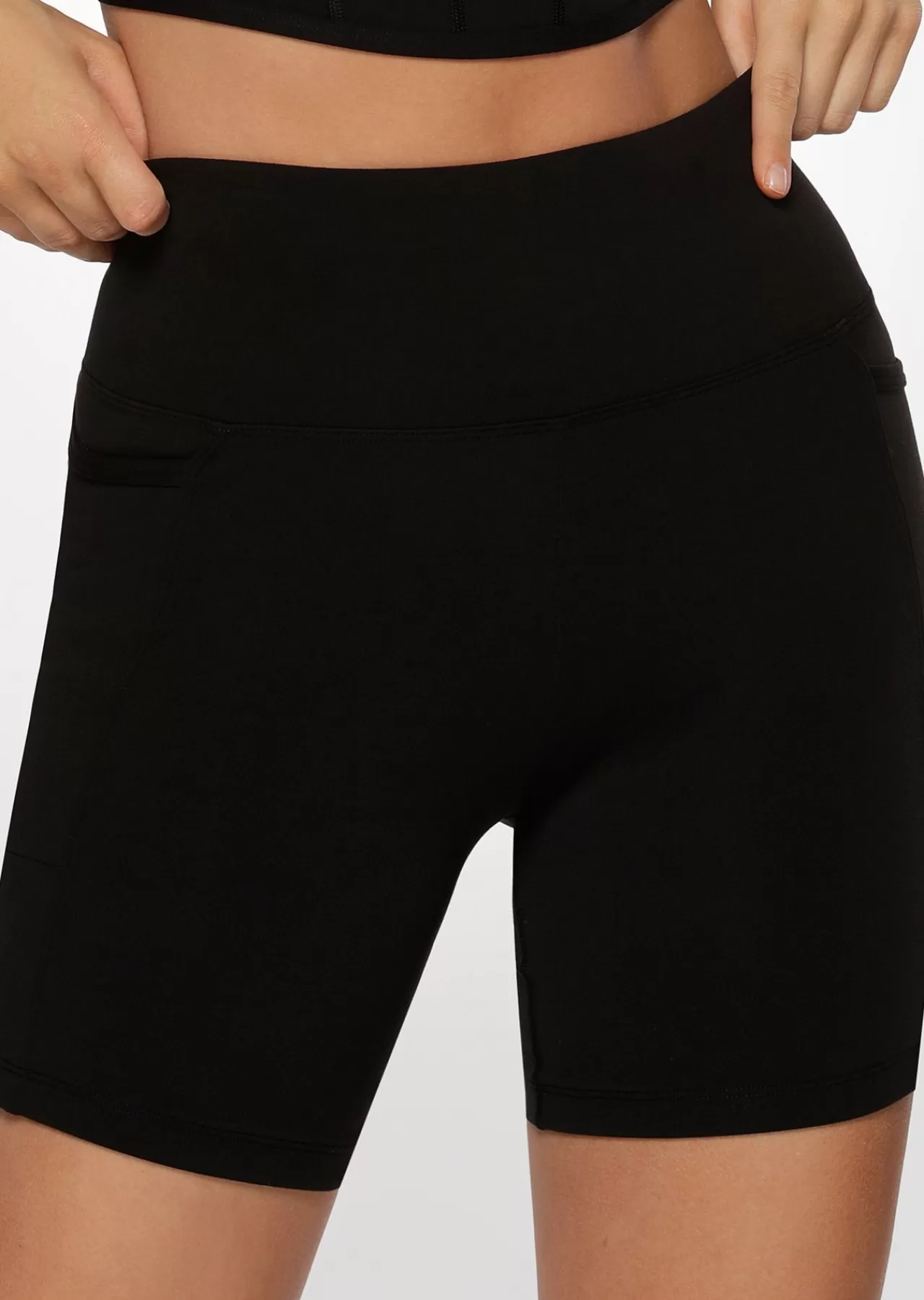 Women Lorna Jane Shorts>Amy Phone Pocket Bike Short