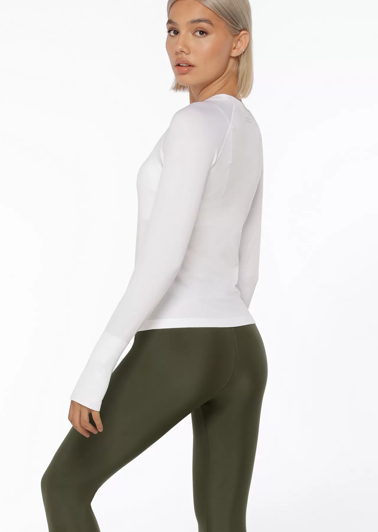 Women Lorna Jane Tops>Dynamic Seamless Long Sleeve Top