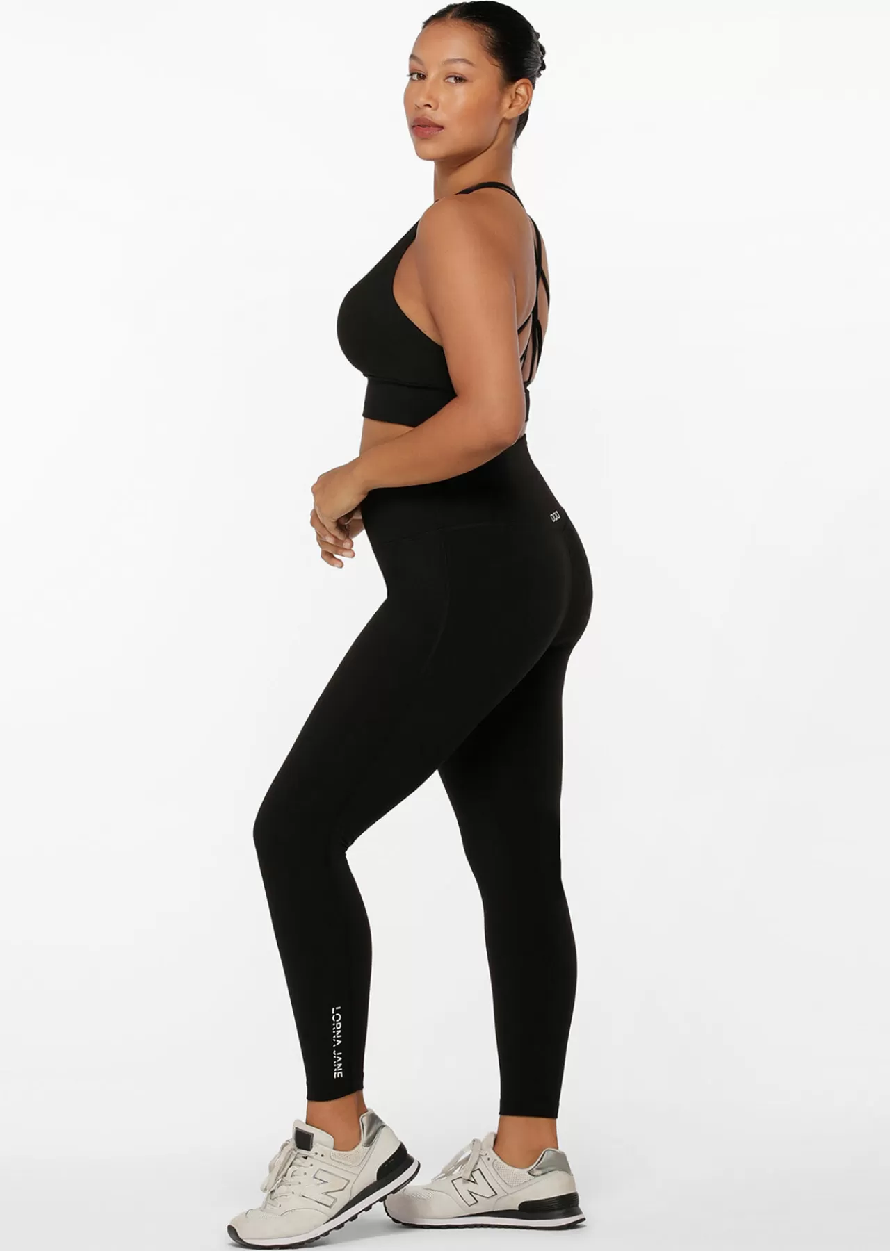 Women Lorna Jane Tights And Leggings>Lotus No Chafe Full Length Leggings