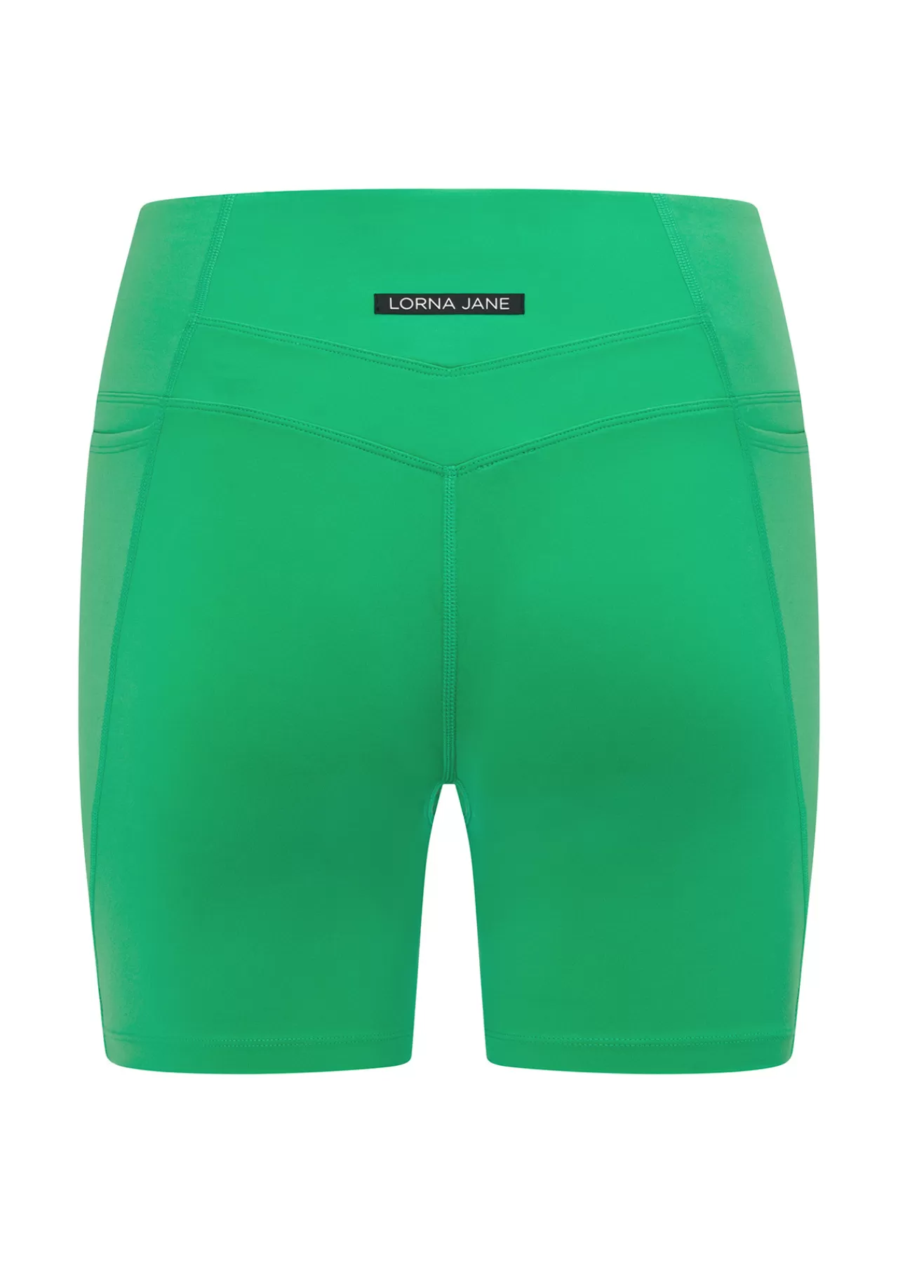 Women Lorna Jane Shorts>Zip Pocket Recycled Stomach Support 16Cm Bike Short